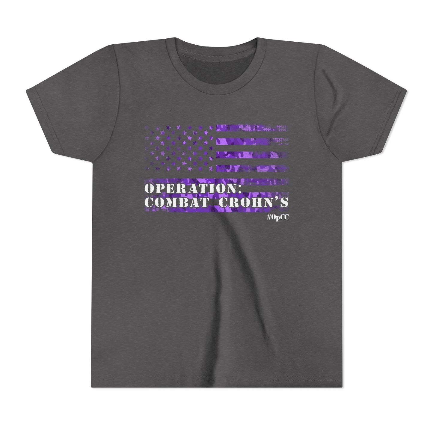 Operation: Combat Crohn's Youth Tshirt