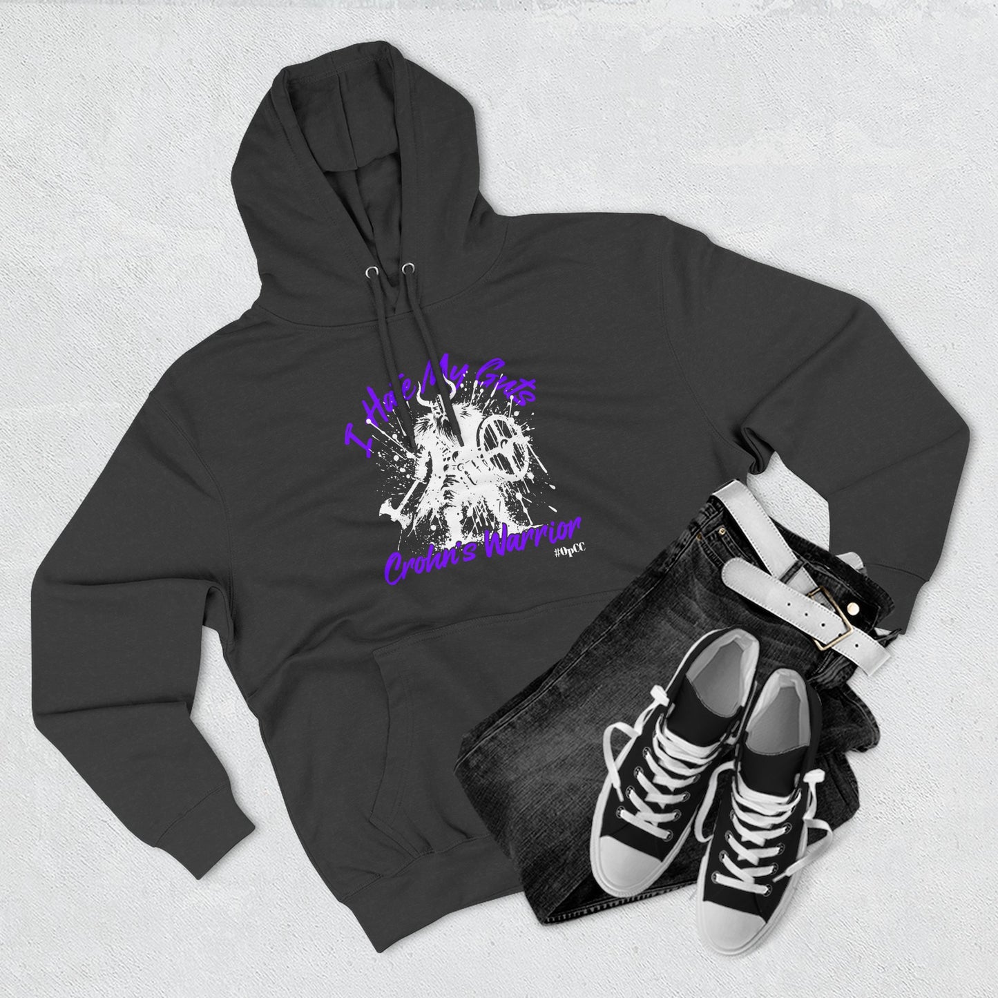 Crohn's Warrior Hoodie