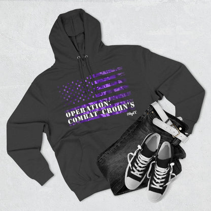 Operation: Combat Crohn's - Purple Flag Awareness Hoodie