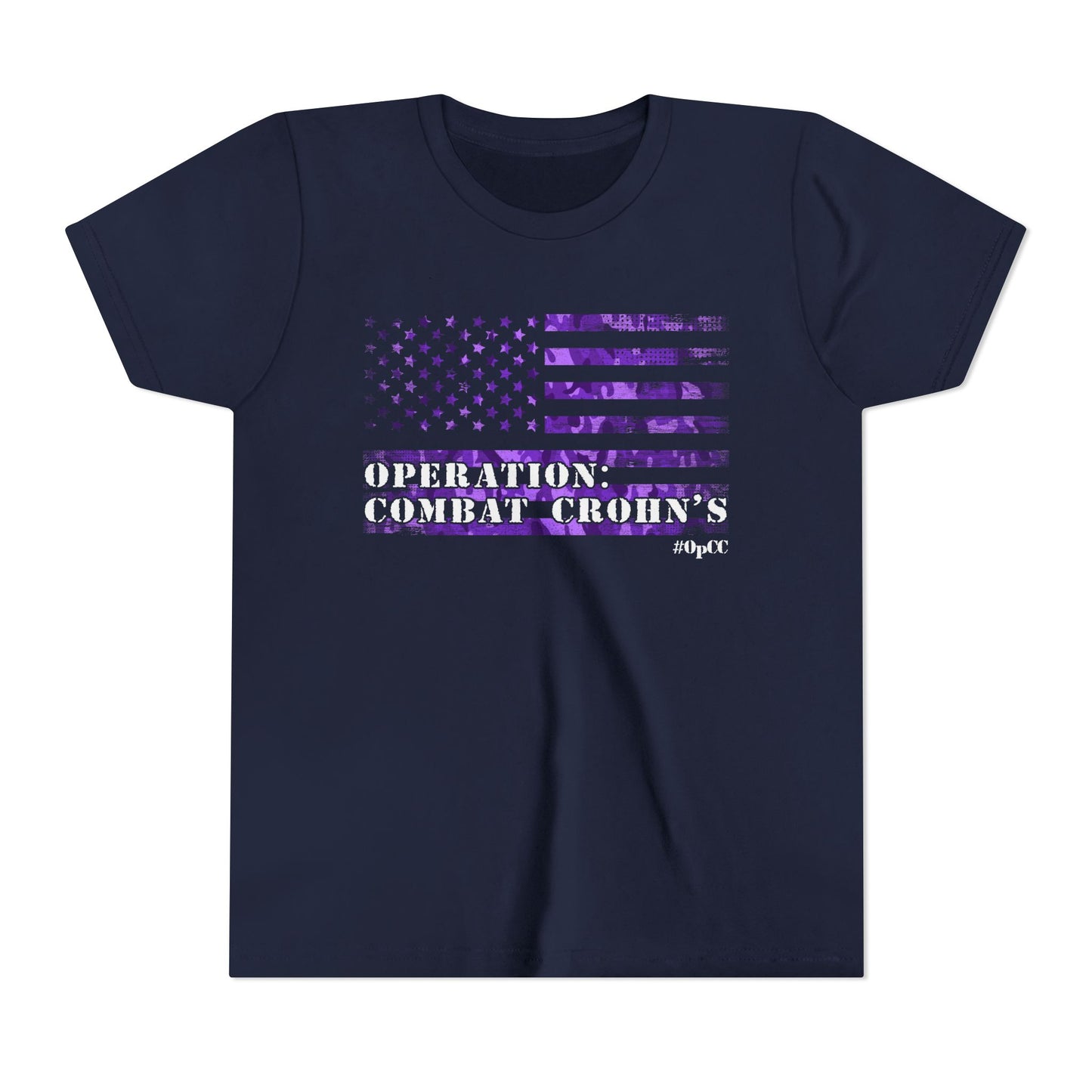 Operation: Combat Crohn's Youth Tshirt