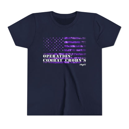 Operation: Combat Crohn's Youth Tshirt
