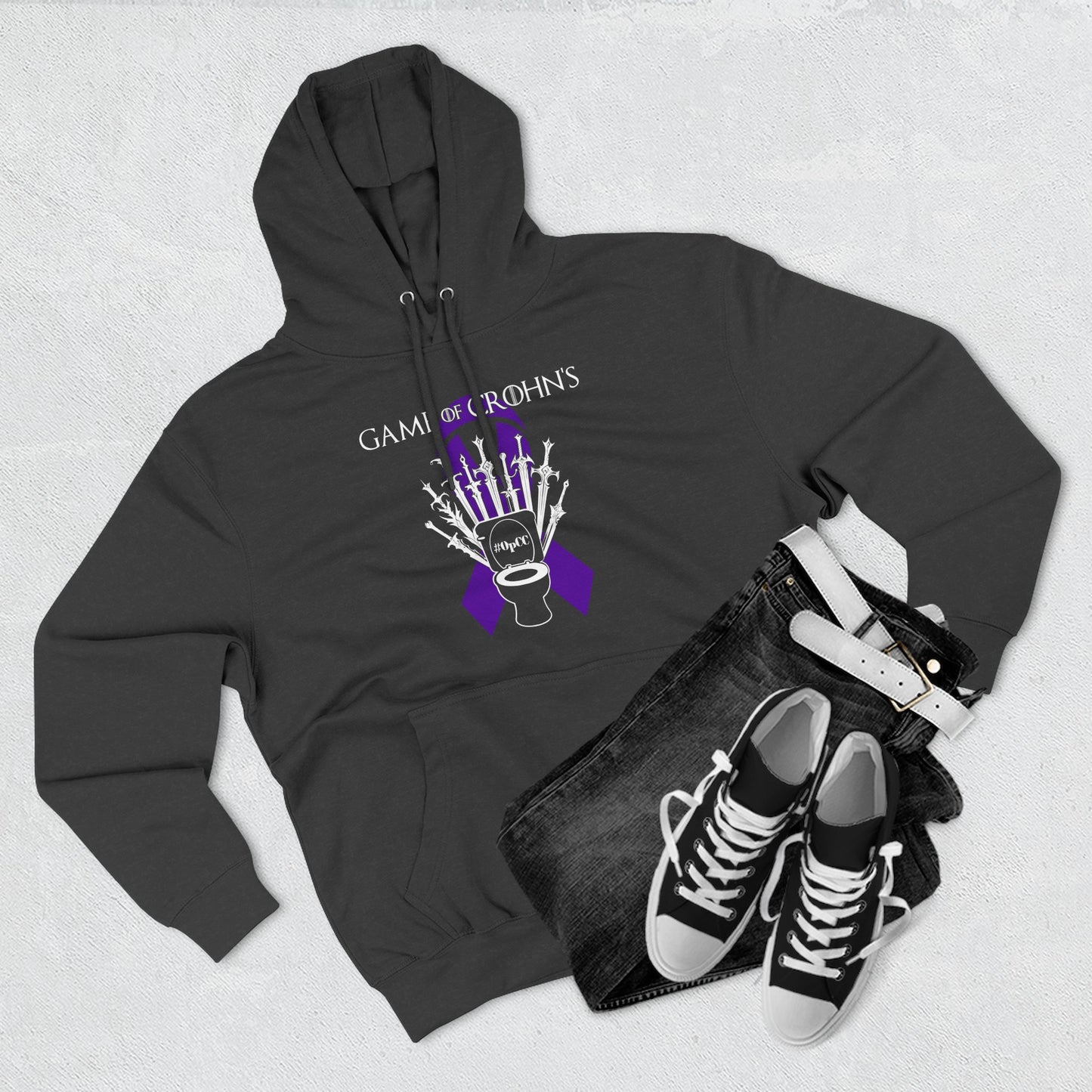 Game of Crohn's Awareness Hoodie