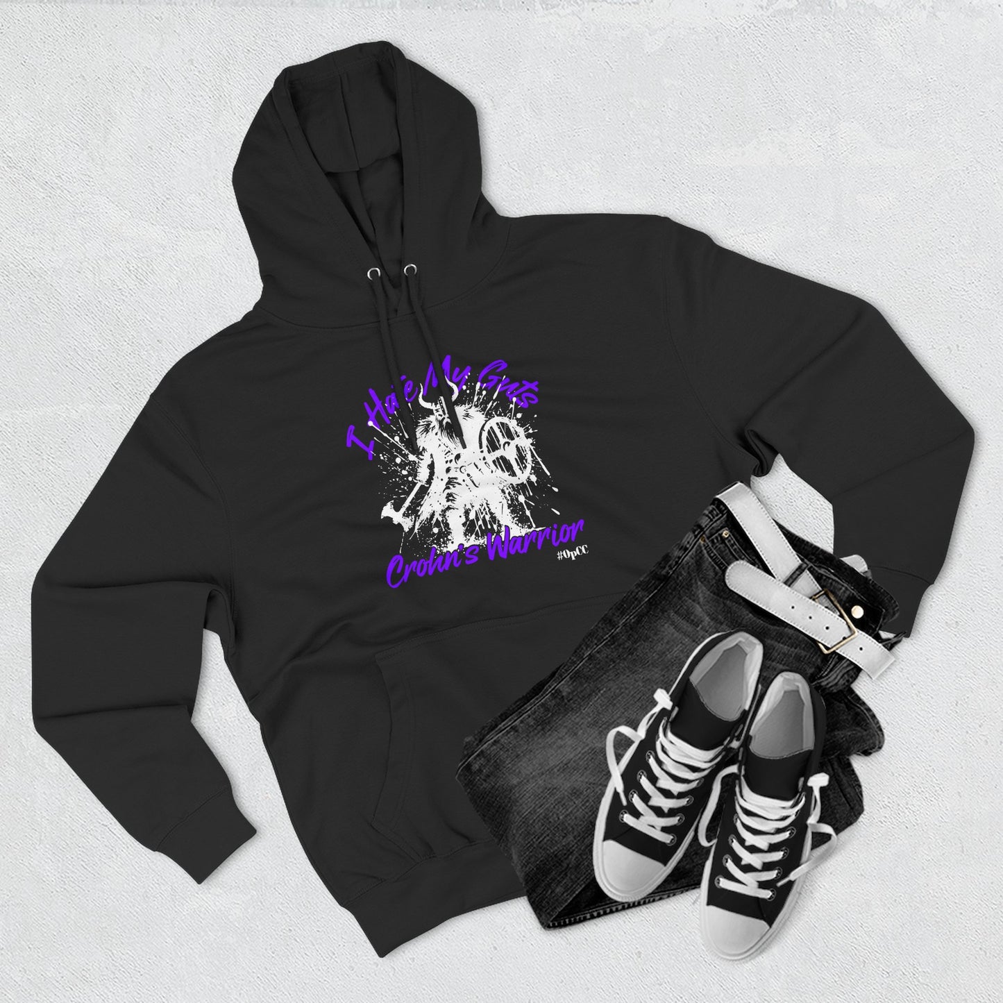 Crohn's Warrior Hoodie