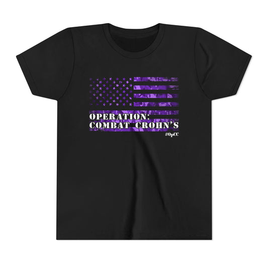 Operation: Combat Crohn's Youth Tshirt